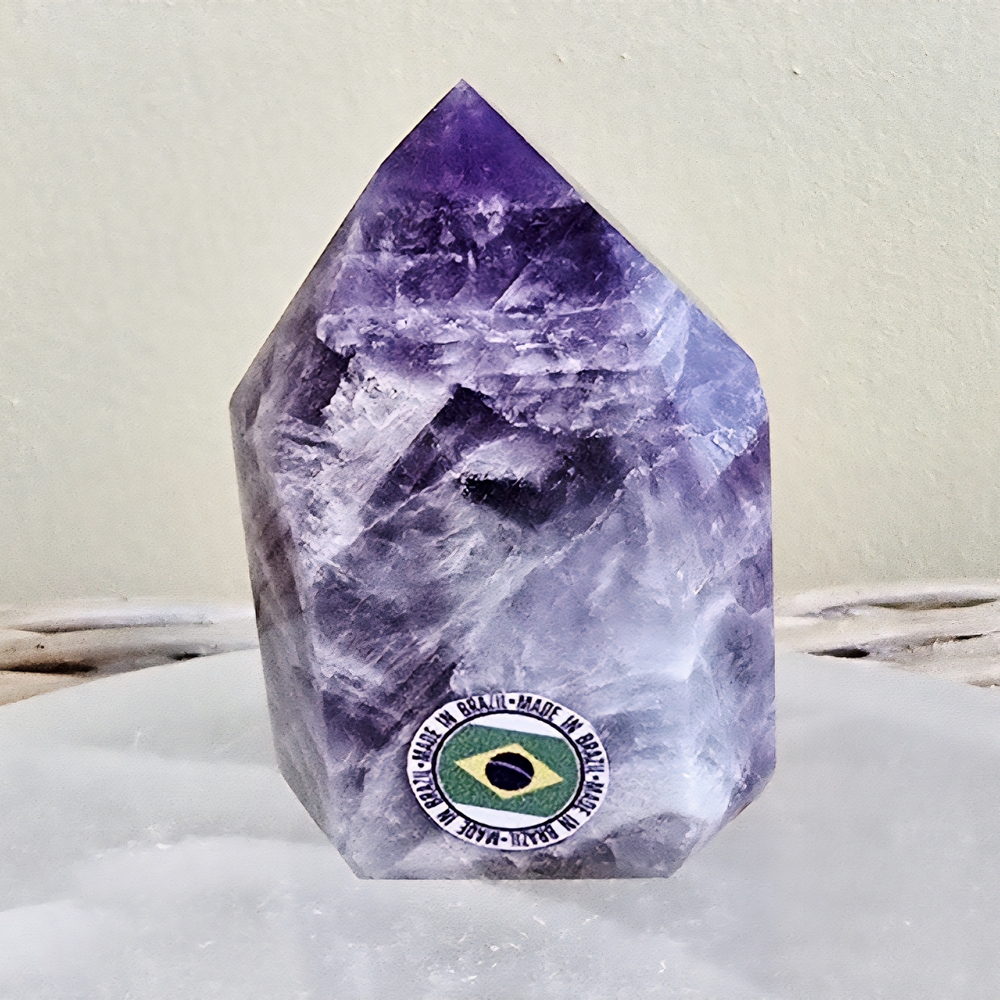 Small Amethyst Tower – Calm + Intuition
